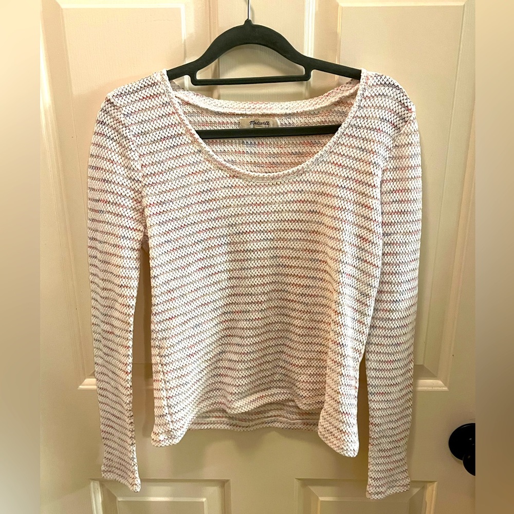 Striped MadeWell Knit Sweater!